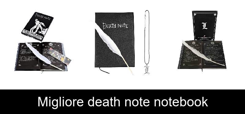 recensione Migliore death note notebook