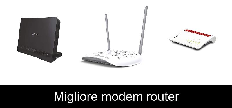 Migliore modem router