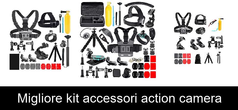 Migliore kit accessori action camera