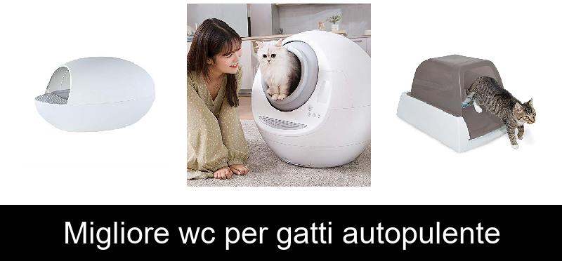 Migliore wc per gatti autopulente