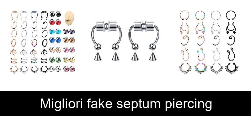 recensione Migliori fake septum piercing
