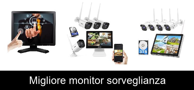 Migliore monitor sorveglianza