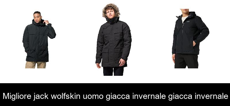 Migliore jack wolfskin uomo giacca invernale giacca invernale