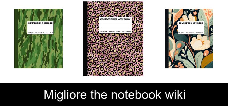 recensione Migliore the notebook wiki