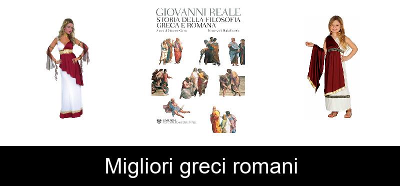 recensione Migliori greci romani