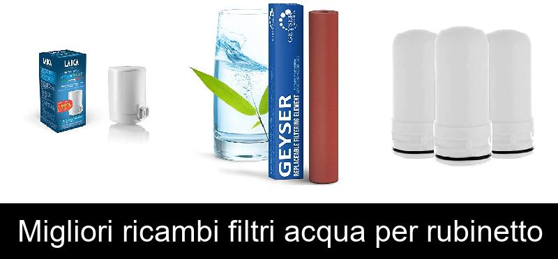 Migliori ricambi filtri acqua per rubinetto