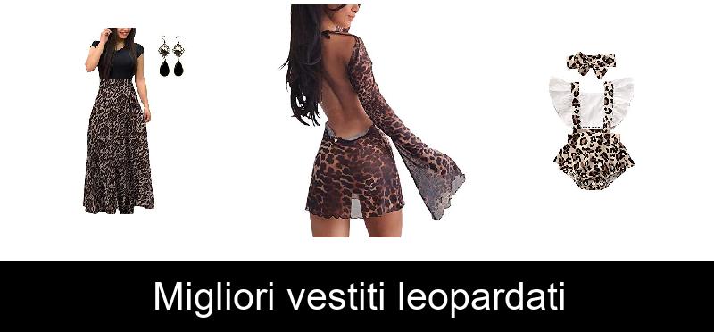 Migliori vestiti leopardati