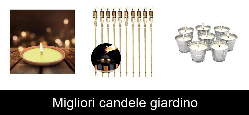 recensione Migliori candele giardino