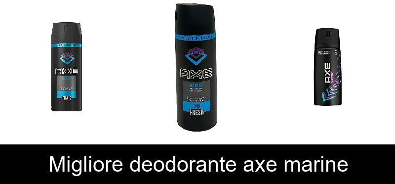 recensione Migliore deodorante axe marine