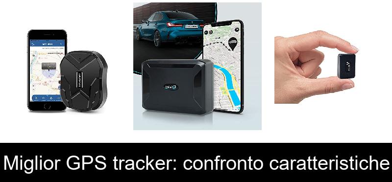 Miglior GPS tracker: confronto caratteristiche