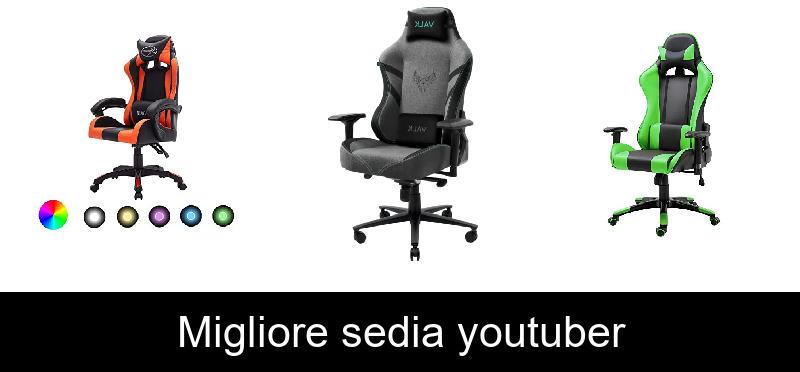 Migliore sedia youtuber