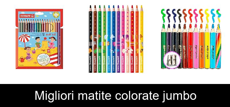 Migliori matite colorate jumbo