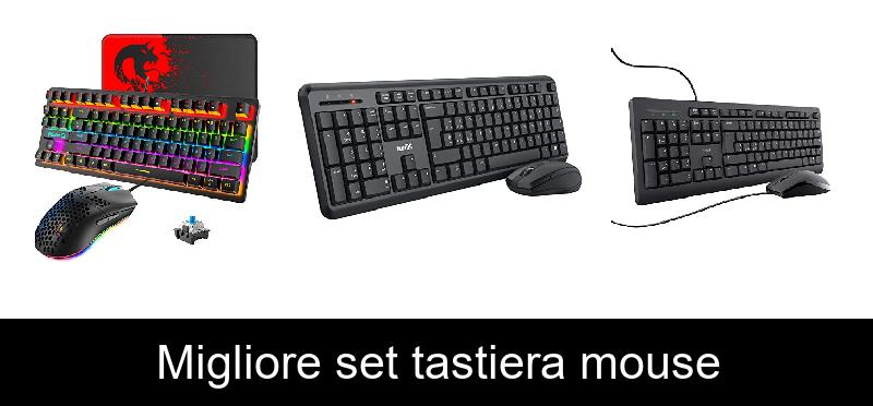 recensione Migliore set tastiera mouse