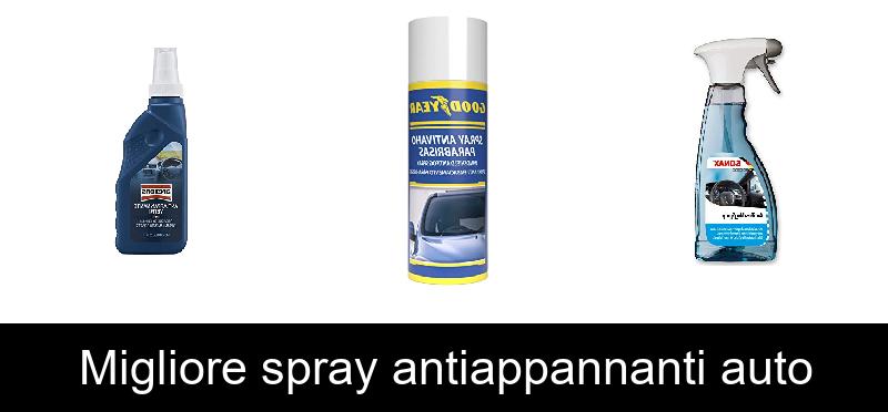 Migliore spray antiappannanti auto