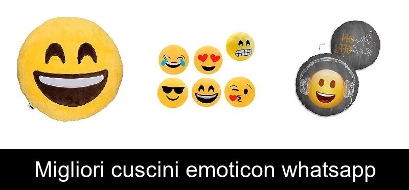 Migliori cuscini emoticon whatsapp