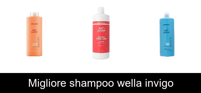 Migliore shampoo wella invigo