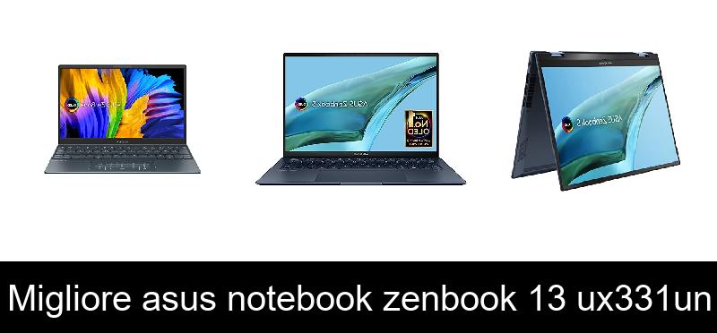 recensione Migliore asus notebook zenbook 13 ux331un